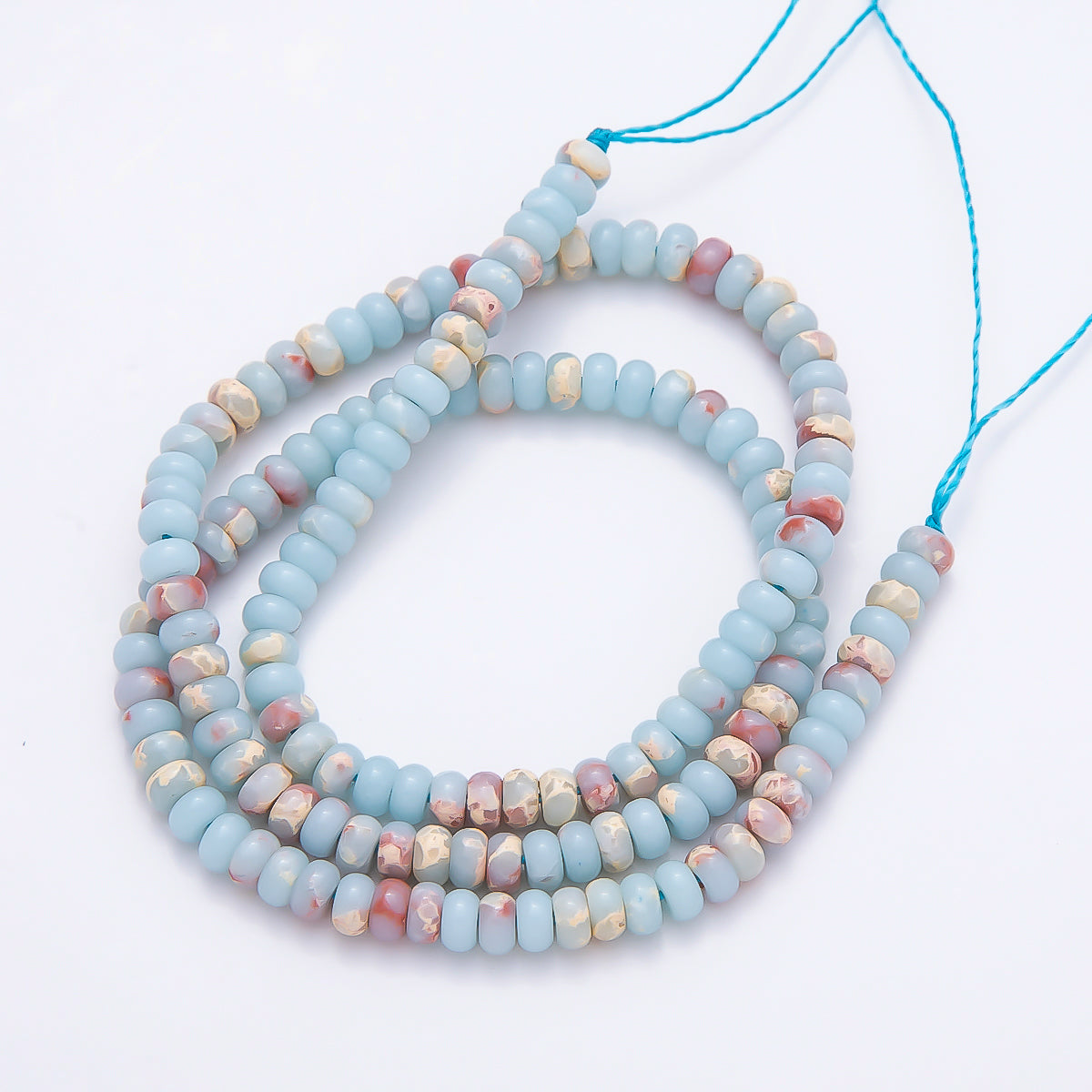 4mm Mini Rondelle Natural Gemstone Bead Strand Finding | WA-00043