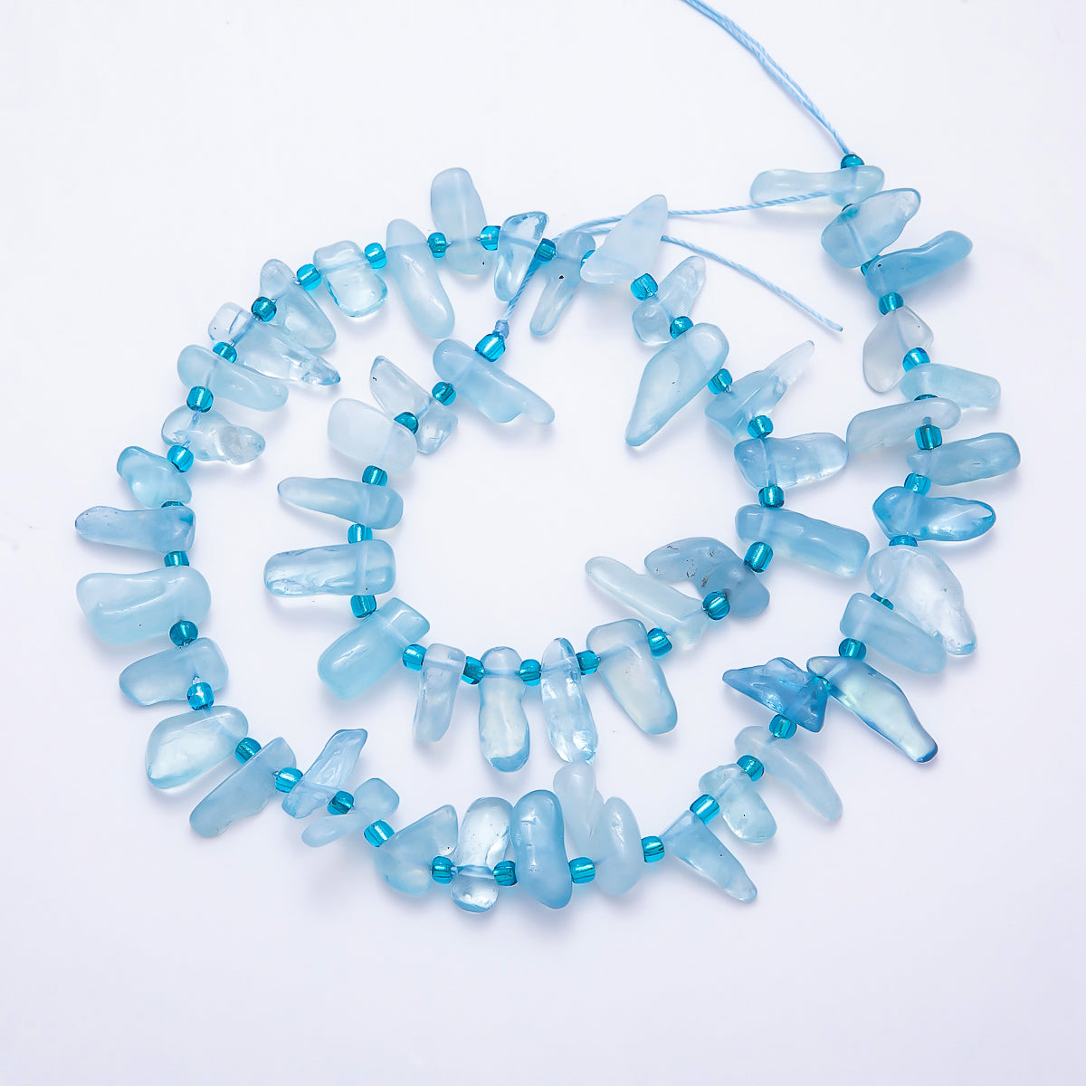 3mm Amethyst, Lapis Lazuli, Amethyst, Jasper Pebble Stick Natural Gemstone Strand Finding | WA-00240 ~ WA-00245
