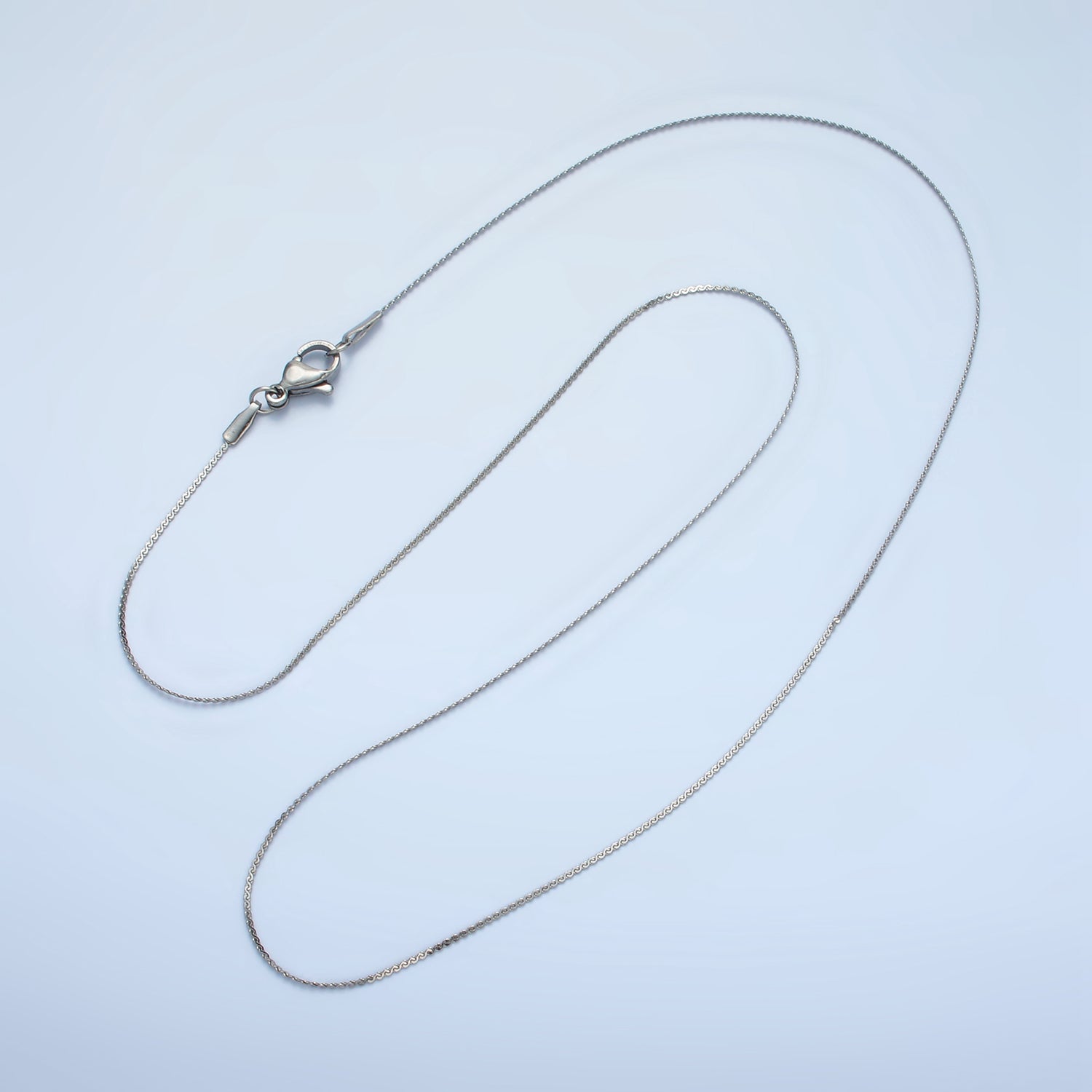 Stainless Steel 1mm Snake Chain 20 Inch Necklace in Gold & Silver | WA-02604 WA-02605