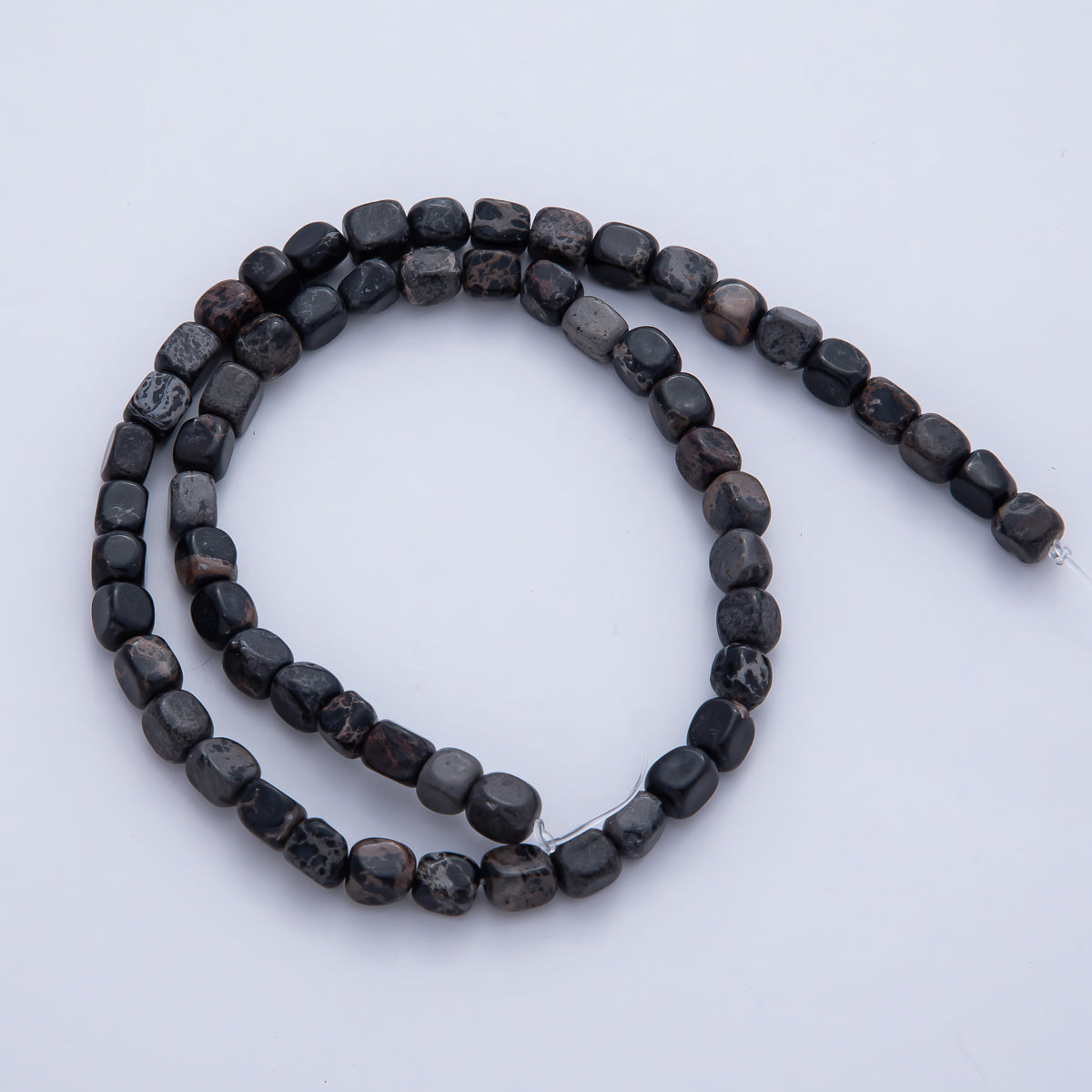 5mm Turquoise Natural Gemstone Nugget Bead Strand Finding | WA-3840 ~ WA-3849