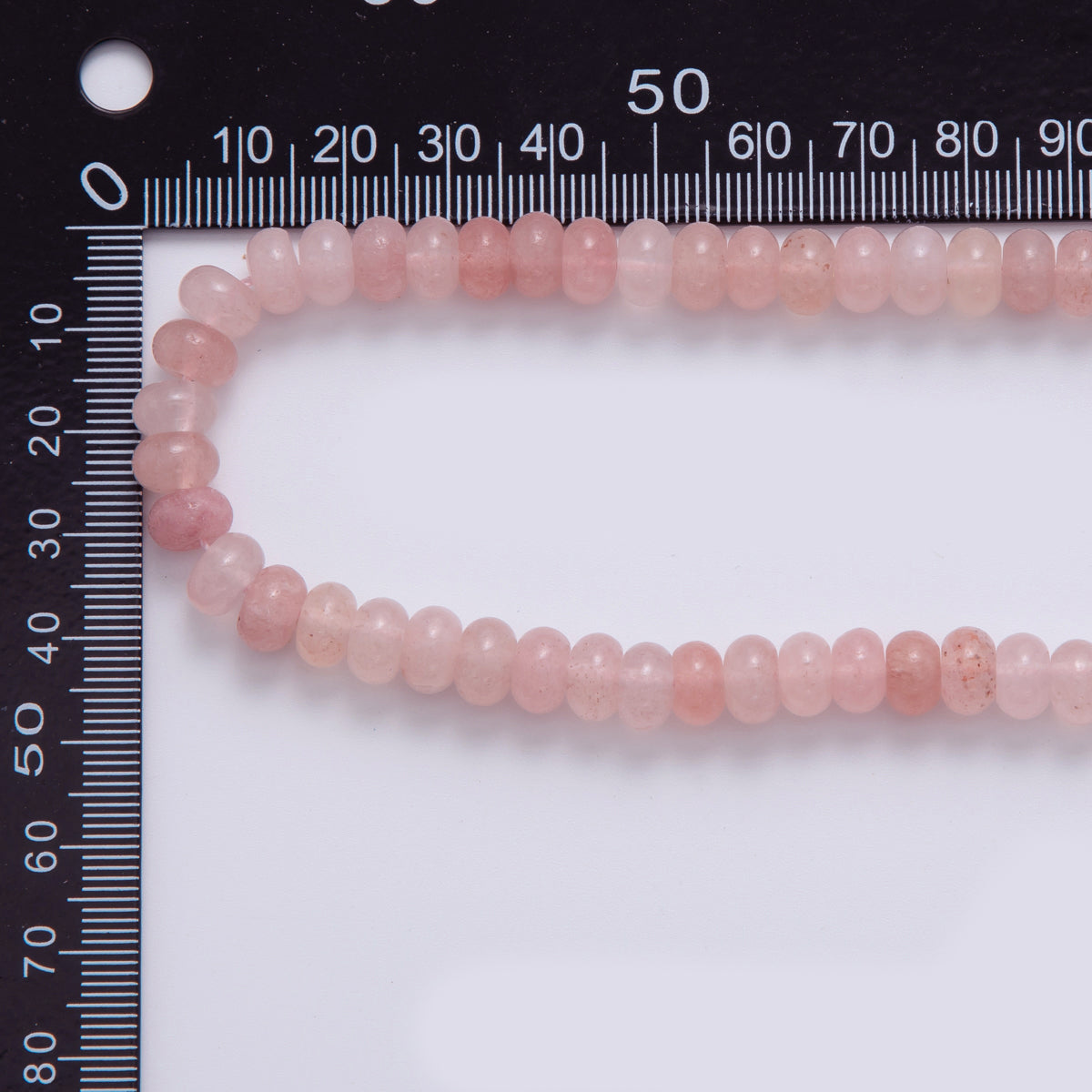 SUMMER HANDMADE 18K Gold Filled Freshwater Pearl Rondelle Gemstone 18 Inch Necklace