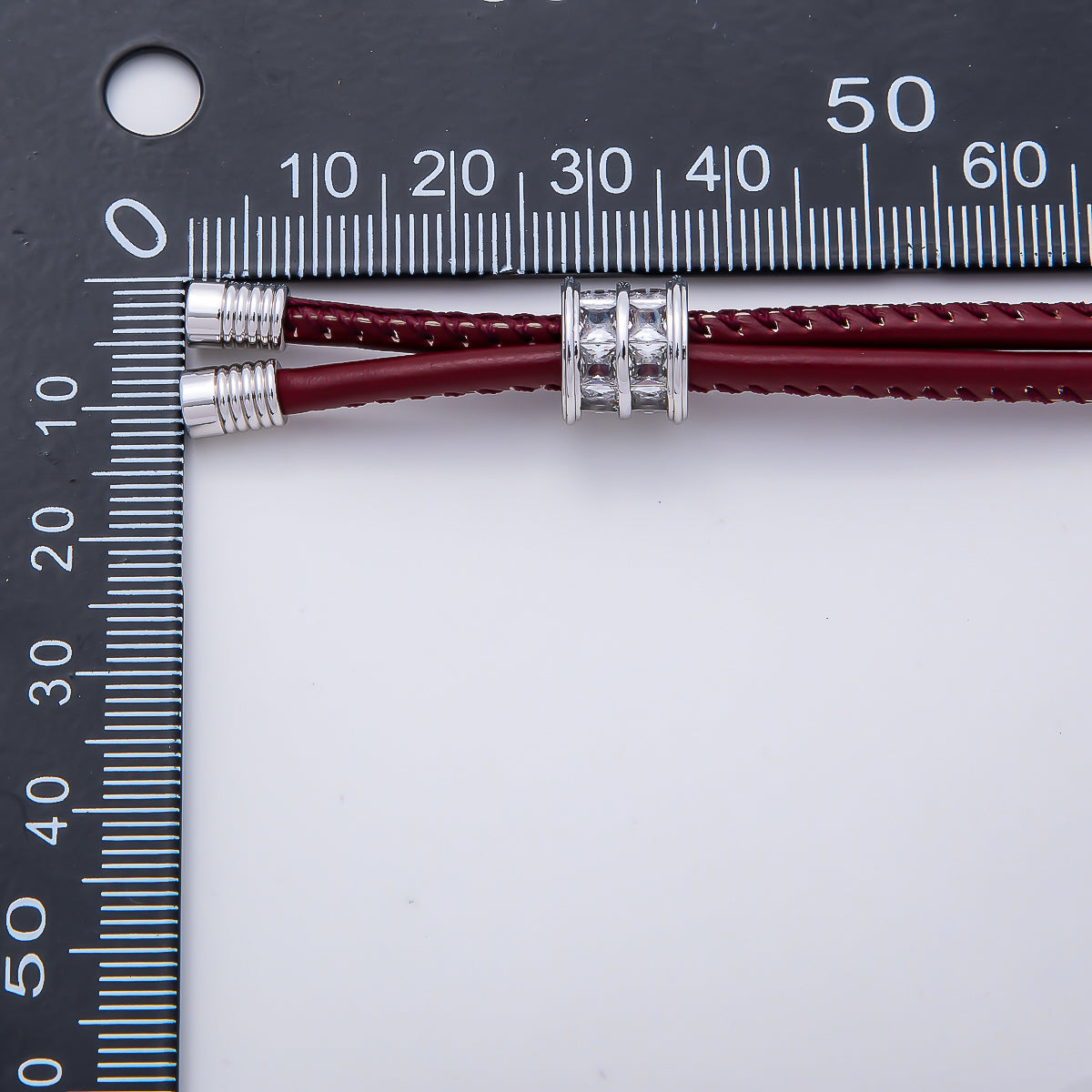 Dainty 5mm Leather Bolo Slide Adjustable 31 Inch Lariat Necklace | WA-04589 ~ WA-04591