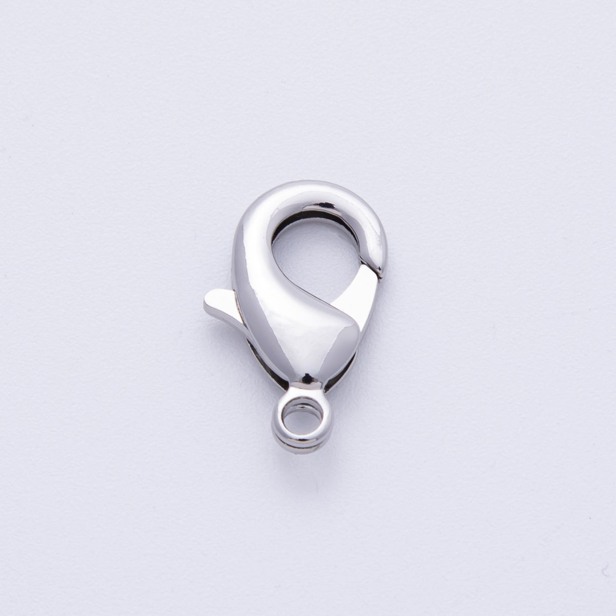 Silver 19mm Minimalist Lobster Clasps Claw Closure Findings | Z-A1676