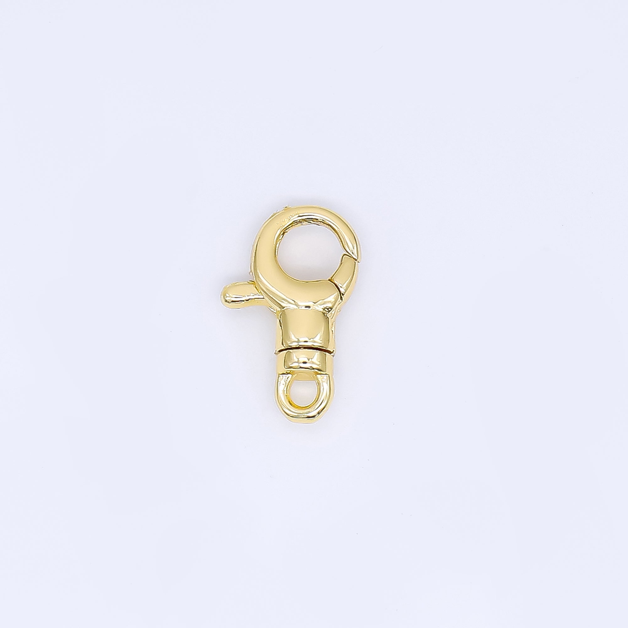 24K Gold Filled 13mm Lobster Clasps Minimalist Closure Finding in Gold & Silver | Z1157