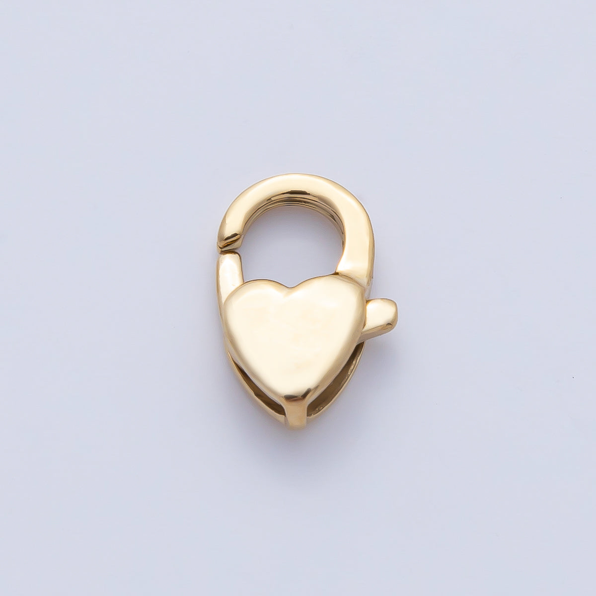 Stainless Steel 12mm Heart Lobster Claw Clasps Closure Finding | Z1620