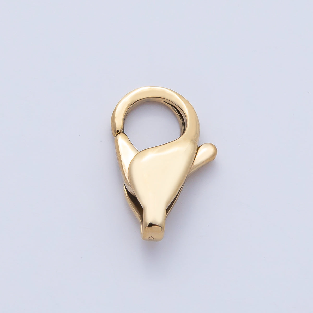 Stainless Steel 15.5mm Minimalist Rectangular Lobster Claw Closure Finding | Z1623