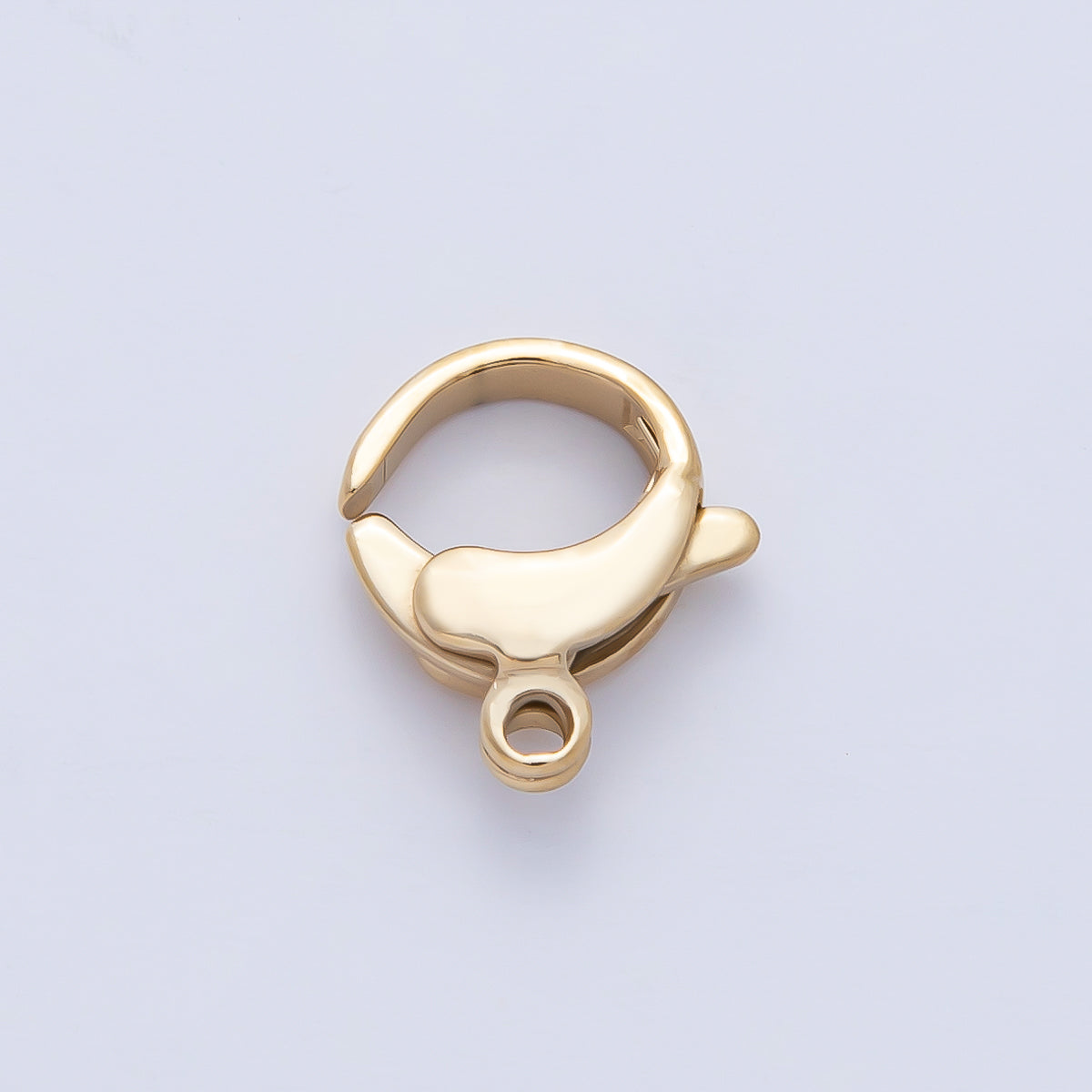 Stainless Steel 12mm Round Lobster Claw Clasps Closure Finding | Z1624