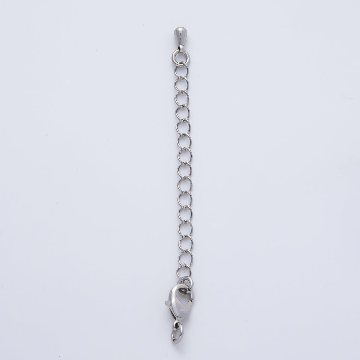Rhodium Plated 68mm Lobster Claw Clasps Extender Finding | Z1663