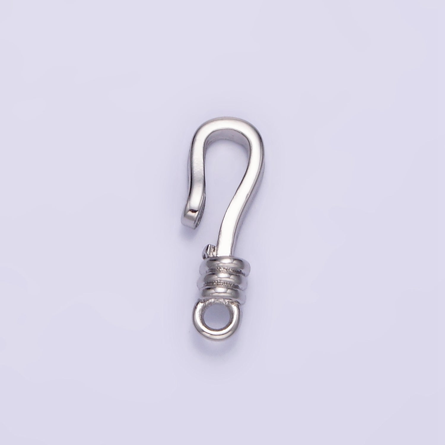 14K Gold Filled 15mm Hook Closure Findings in Gold & Silver | Z733 - DLUXCA