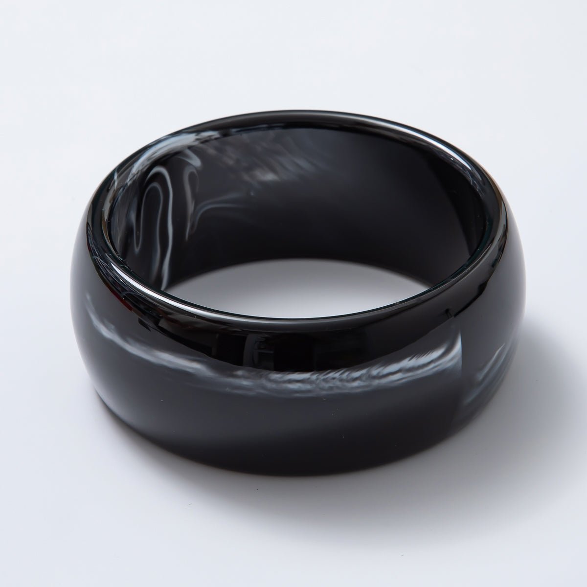 Acrylic Resin Wide Bangle Statement Bracelet | WA - 03428 ~ WA - 03442 - DLUXCA