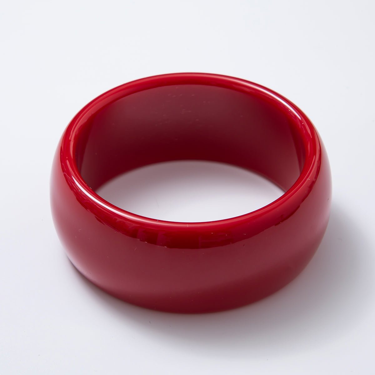 Acrylic Resin Wide Bangle Statement Bracelet | WA - 03428 ~ WA - 03442 - DLUXCA