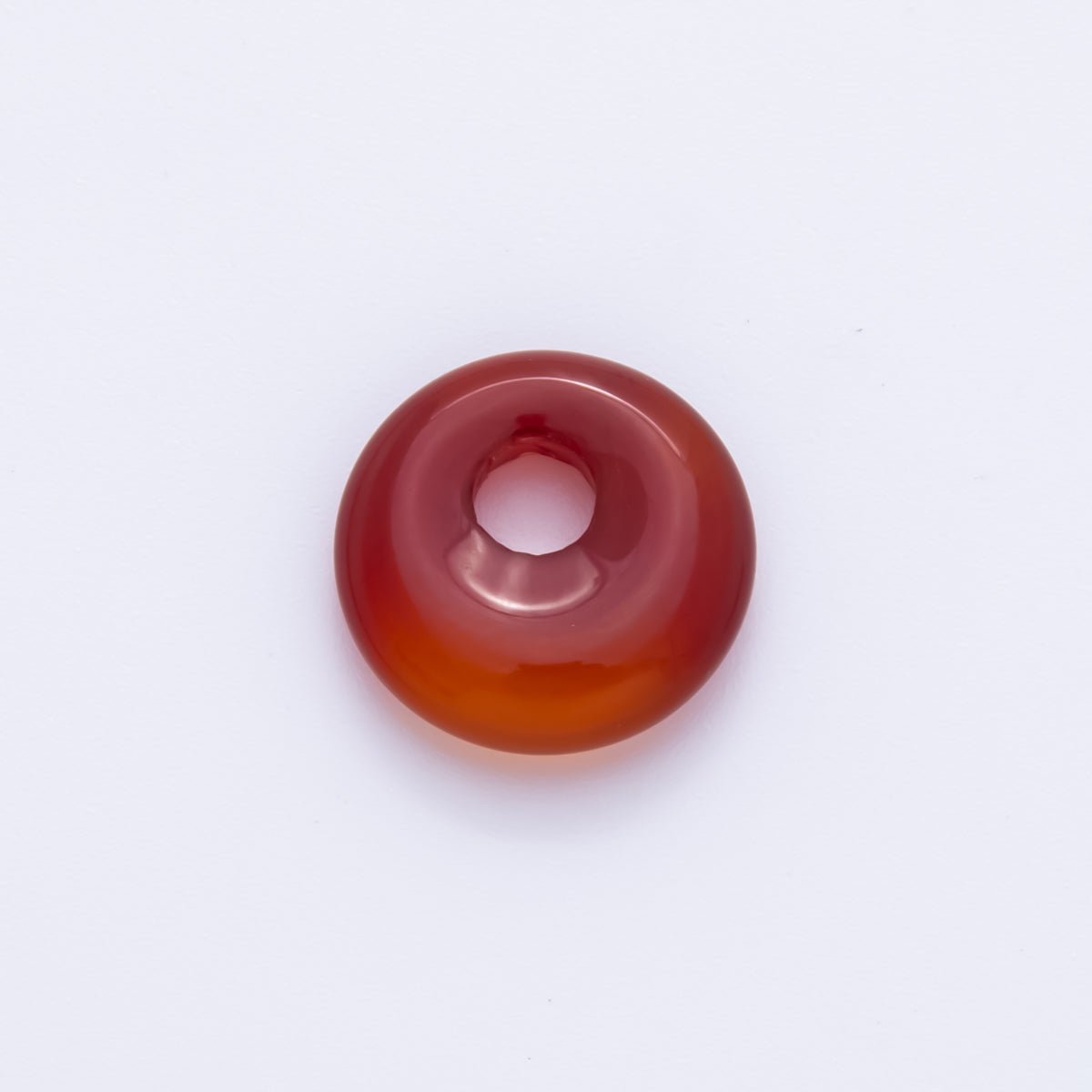 Amethyst, Carnelian, Quartz Donut Rondelle Stone Spacer Beads | ZA1222 - ZA1226 - DLUXCA