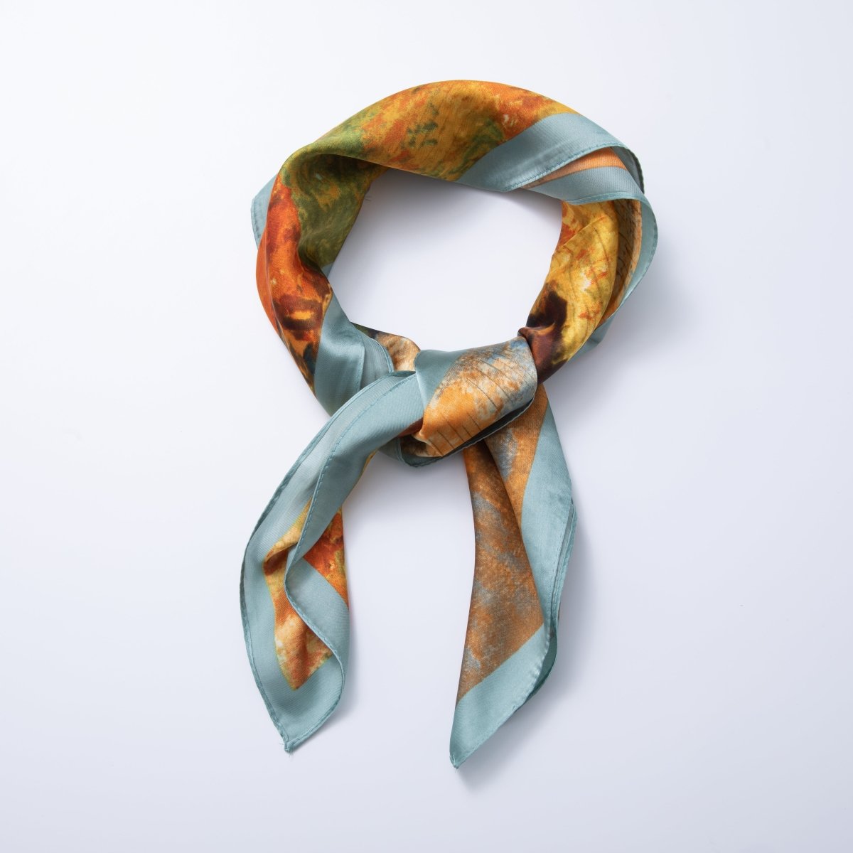 Artsy Design Scarf – 55x55cm for Summer Scarf Necklace Making, Hair, Bag Accessories WA3256 - DLUXCA