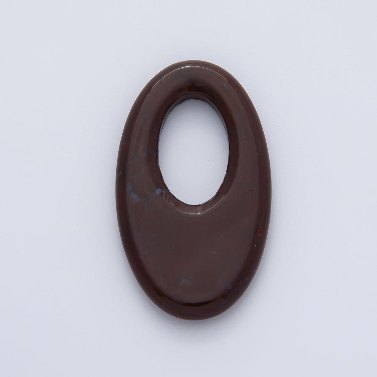 Bloodstone, Amazon, Amethyst Natural Gemstone 35mm Oblong Oval Finding | Z1441 ~ Z1446 - DLUXCA