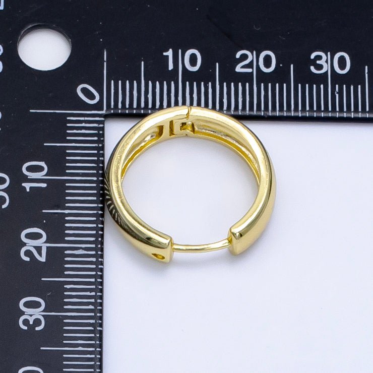 Dainty Hypoallergenic Cartilage Earrings Tiny Hoop Earrings 14K Gold Filled Hoop Tiny Hoop Earrings Small Huggie Minimalist Dainty Hoops for Gift idea Q - 186 Q - 224 Q - 494 - DLUXCA