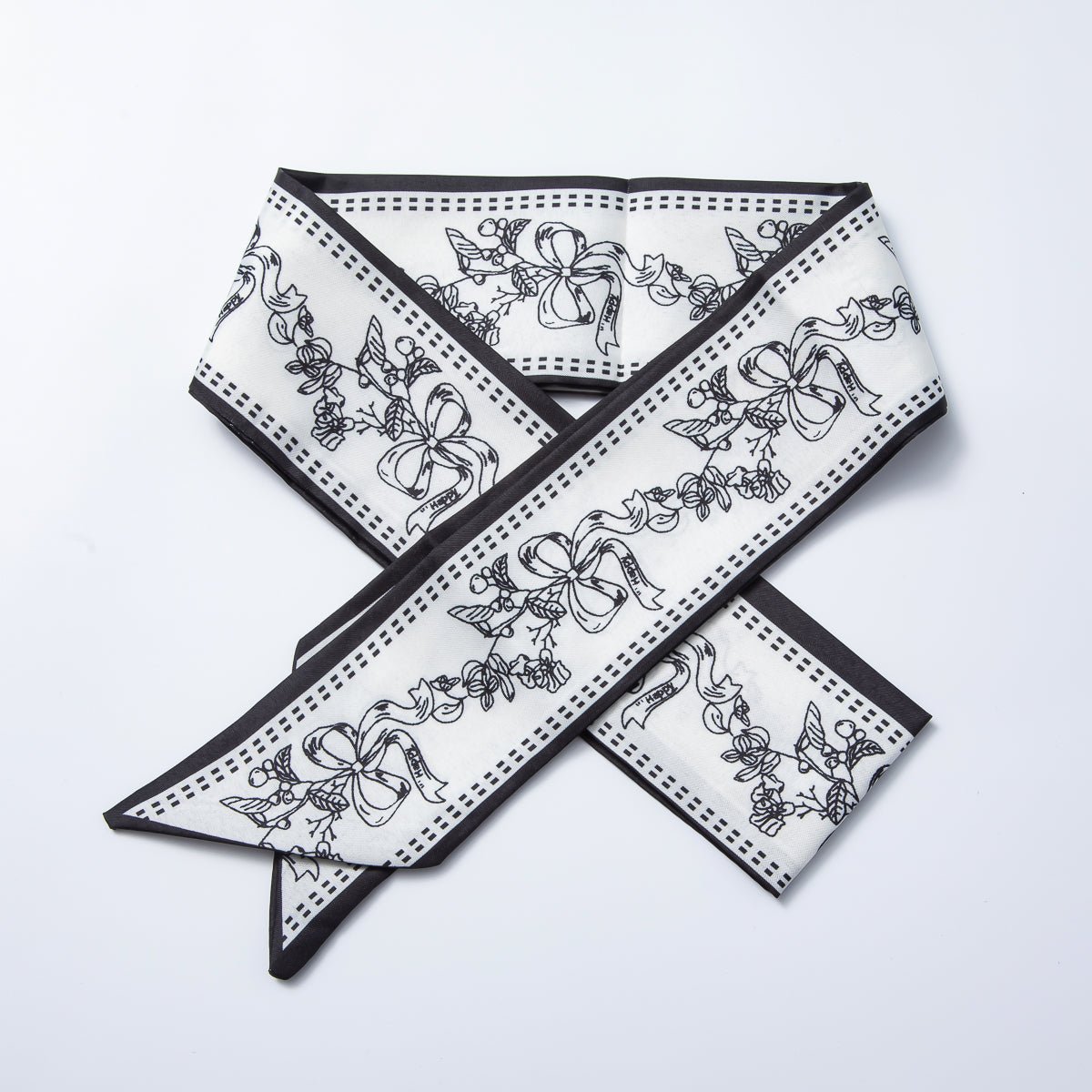 Floral Batik 64mm Soft Faux Silk Bandana Scarf Necklace | WA - 1919 WA - 1921 WA - 1924 WA - 1925 WA - 1927 WA - 1928 - DLUXCA