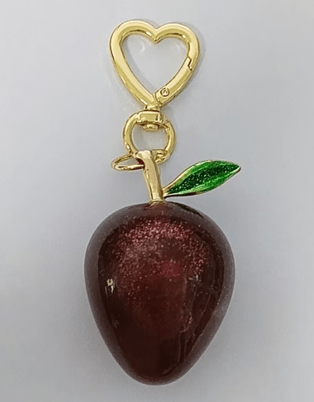 Fruits Keychain Accessories Red Pear Charm Accessories | WB - 00008 - DLUXCA