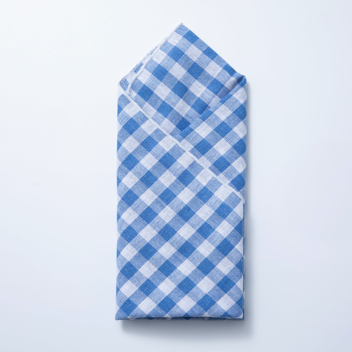 Gingham Cotton Bandana Scarf – 55x55cm for Summer Scarf Necklace Making, Hair, Bag Accessories WA3252 - DLUXCA