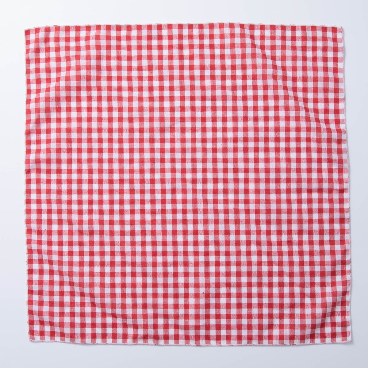 Gingham Cotton Bandana Scarf – 55x55cm for Summer Scarf Necklace Making, Hair, Bag Accessories WA3252 - DLUXCA