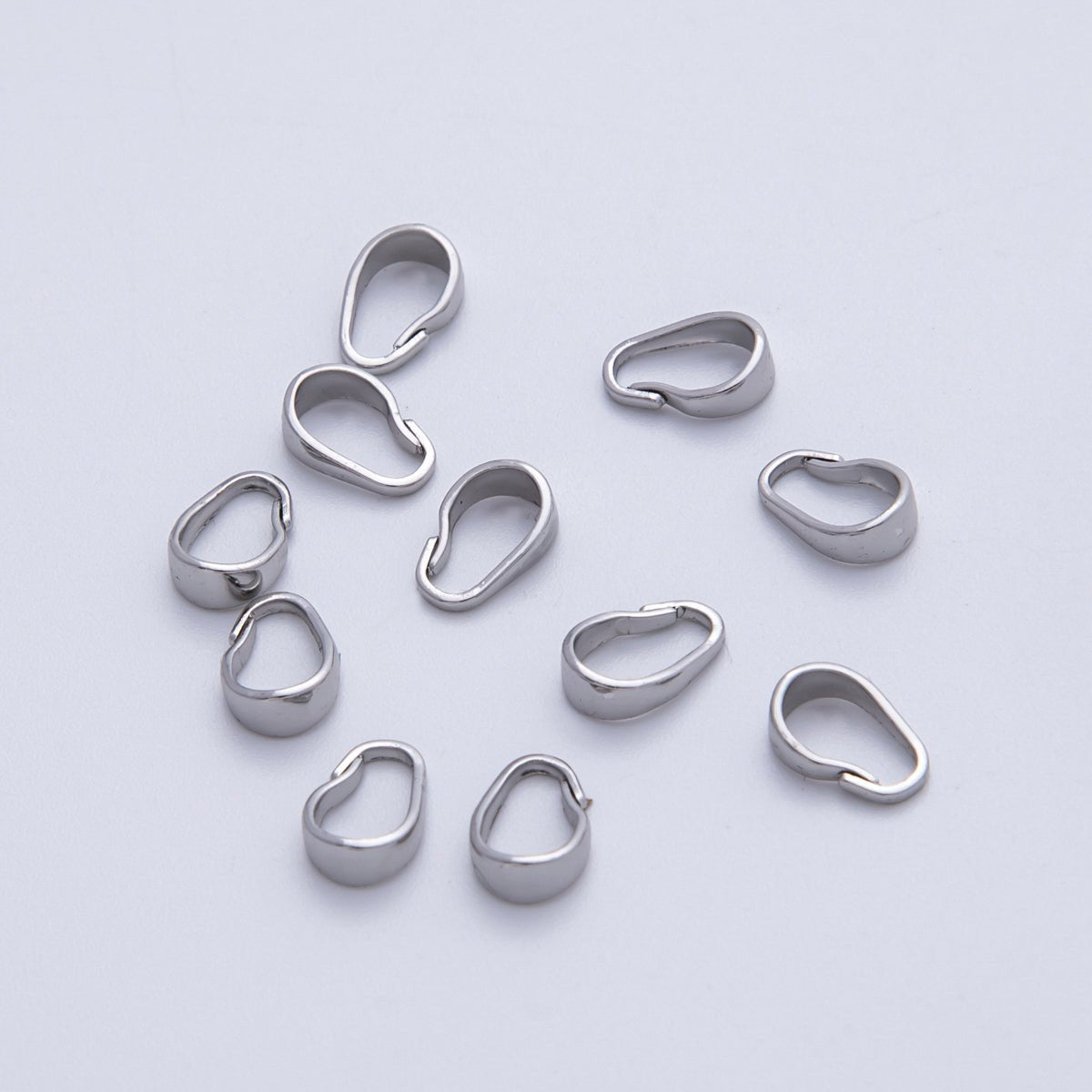 Gold Filled 8mm x 5.3mm Minimalist Bail Jewelry Findings | Findings - 00055 - DLUXCA