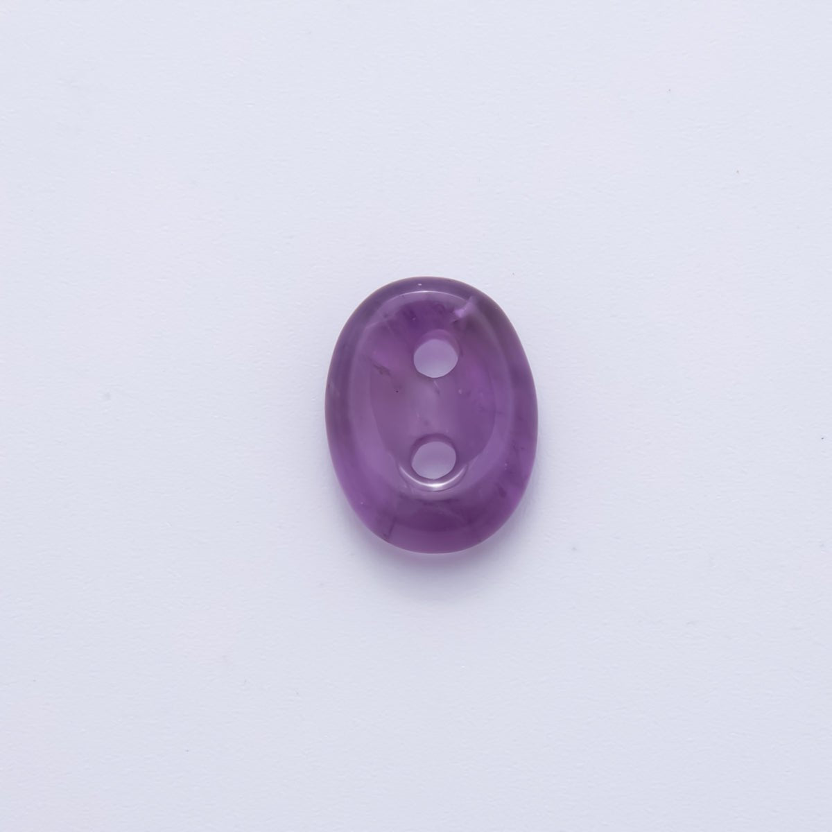 Natural Gemstone 2 Holes Button Spacer Beads | ZA1230 - ZA1233 - DLUXCA