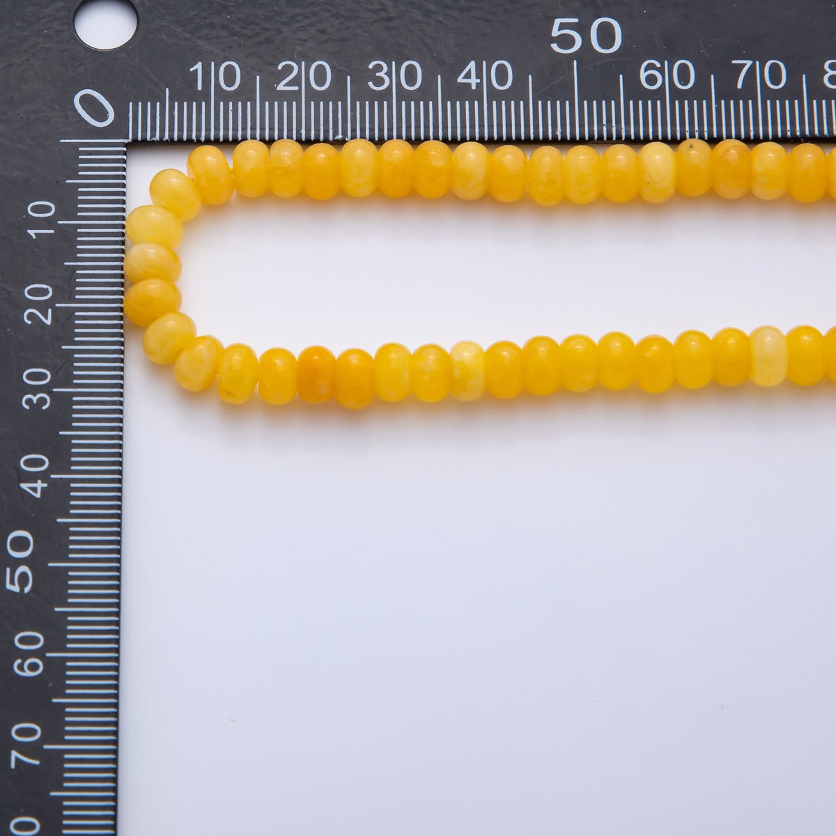 Natural Gemstone 4mm x 6mm Faceted Rondelle Loose Beads Strand Finding | WA - A3476 WA - A3480 WA - A3527 WA - A3529 WA - A3533 - DLUXCA