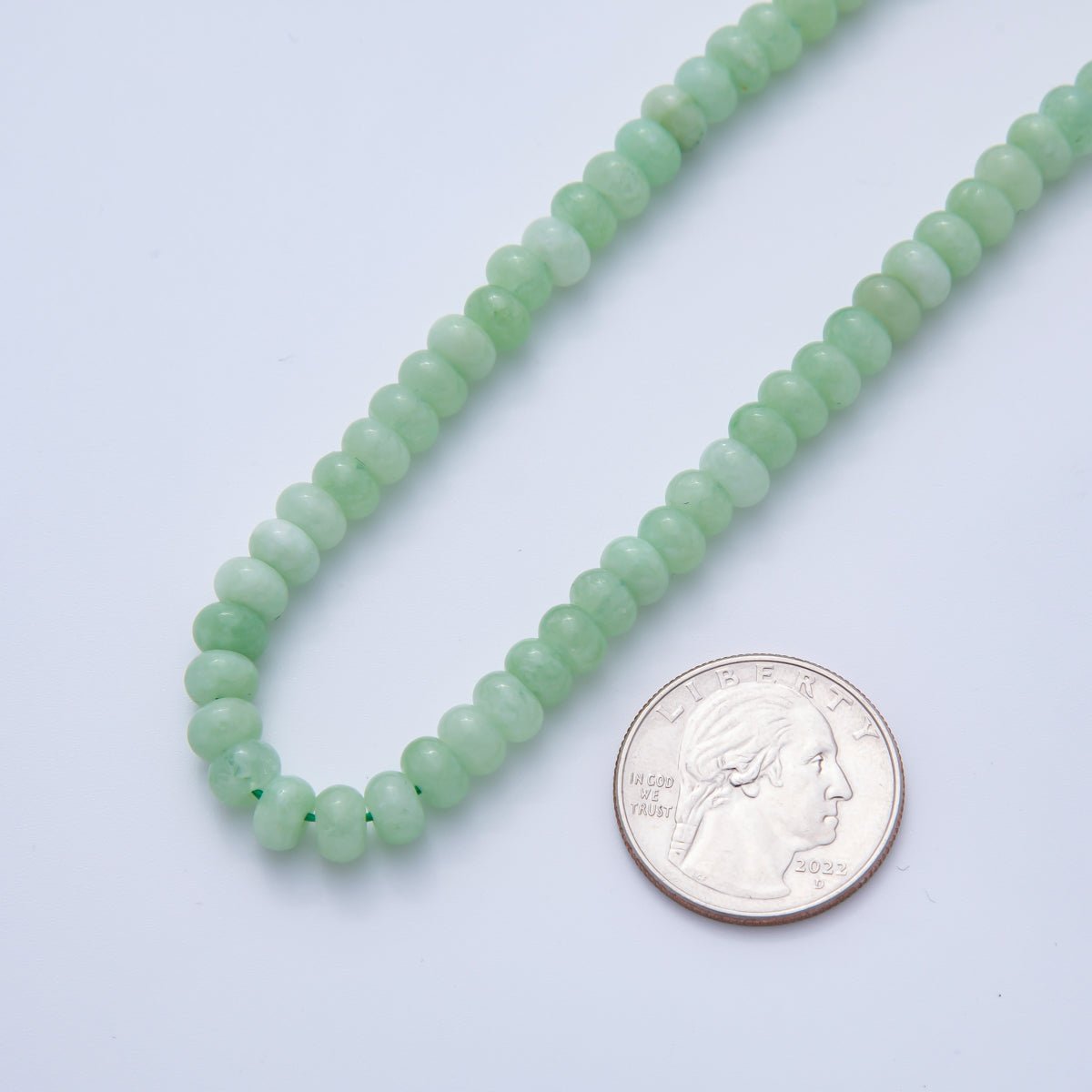 Natural Gemstone 4mm x 6mm Faceted Rondelle Loose Beads Strand Finding | WA - A3476 WA - A3480 WA - A3527 WA - A3529 WA - A3533 - DLUXCA