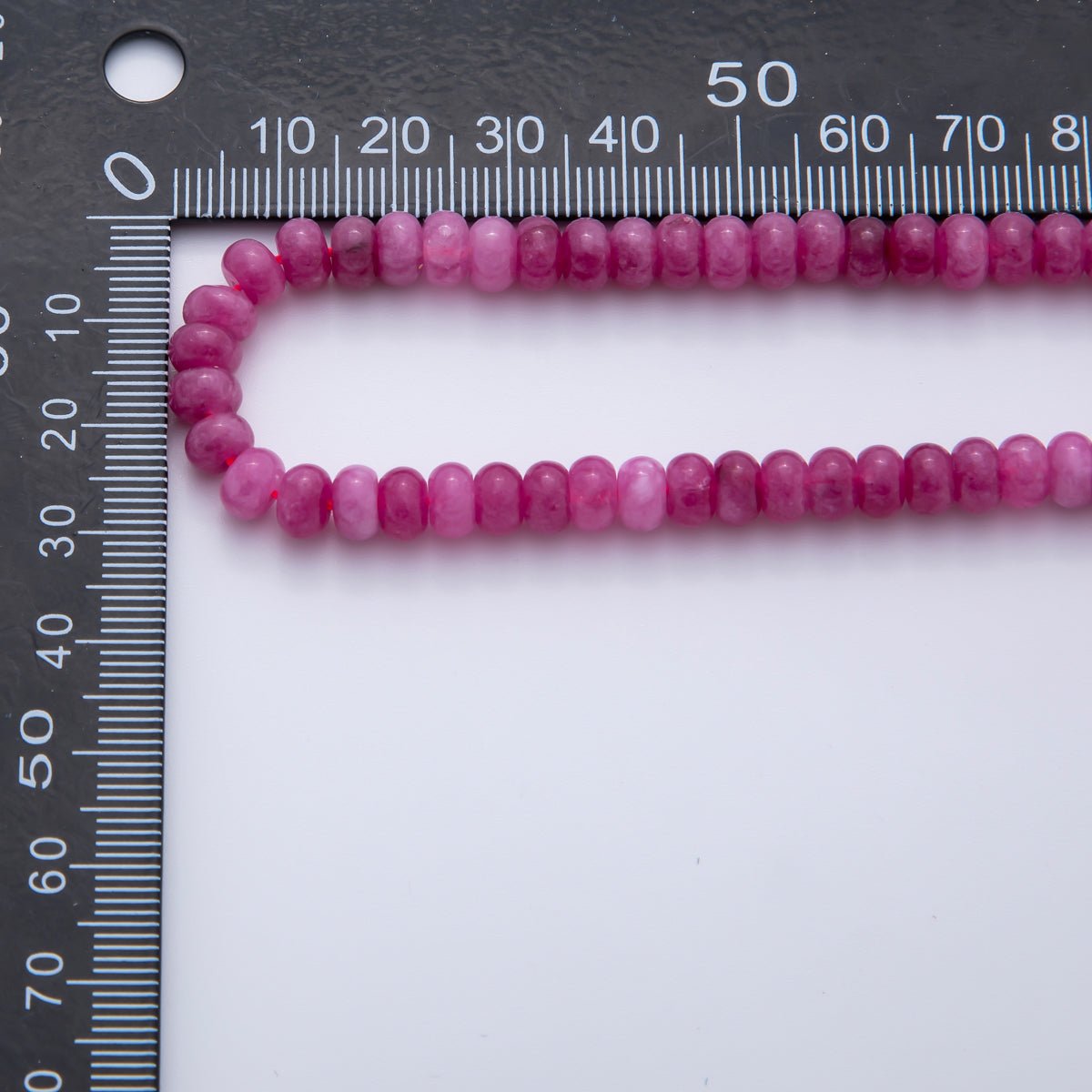 Natural Gemstone 4mm x 6mm Smooth Colorful Agate Rondelle Beads Strand Finding | WA - A3477 - WA - A3479, WA - A3517 - WA - A3526, WA - A3530 - WA - A3534 - DLUXCA