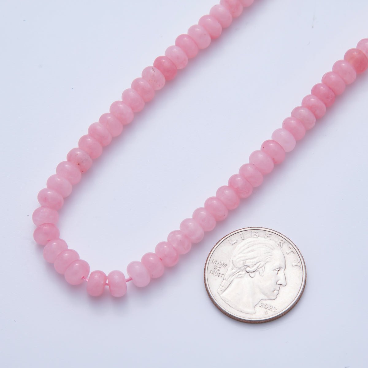 Natural Gemstone 4mm x 6mm Smooth Colorful Agate Rondelle Beads Strand Finding | WA - A3477 - WA - A3479, WA - A3517 - WA - A3526, WA - A3530 - WA - A3534 - DLUXCA