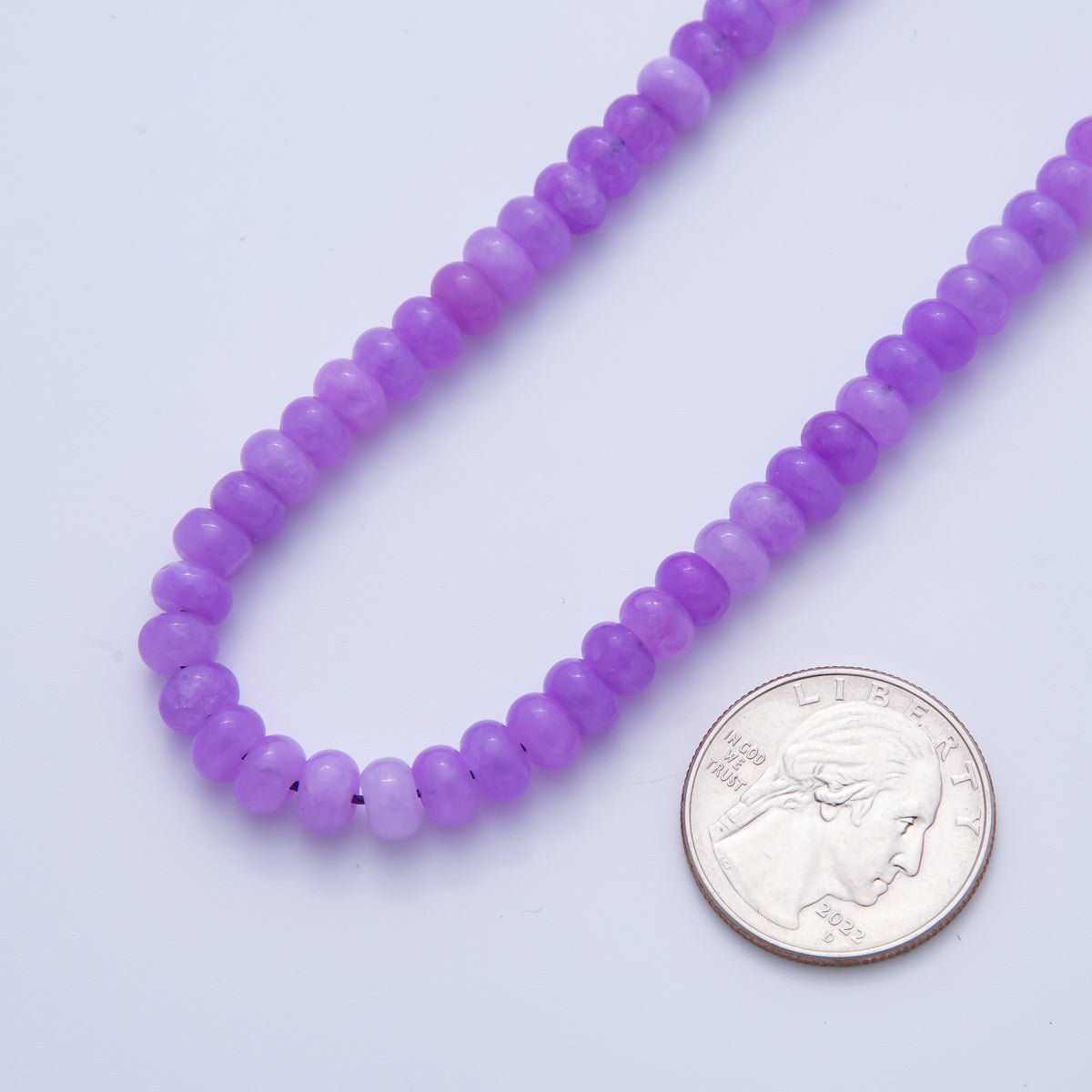 Natural Gemstone 4mm x 6mm Smooth Colorful Agate Rondelle Beads Strand Finding | WA - A3477 - WA - A3479, WA - A3517 - WA - A3526, WA - A3530 - WA - A3534 - DLUXCA