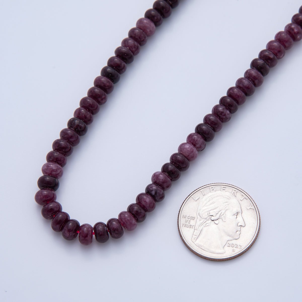 Natural Gemstone 4mm x 6mm Smooth Colorful Agate Rondelle Beads Strand Finding | WA - A3477 - WA - A3479, WA - A3517 - WA - A3526, WA - A3530 - WA - A3534 - DLUXCA