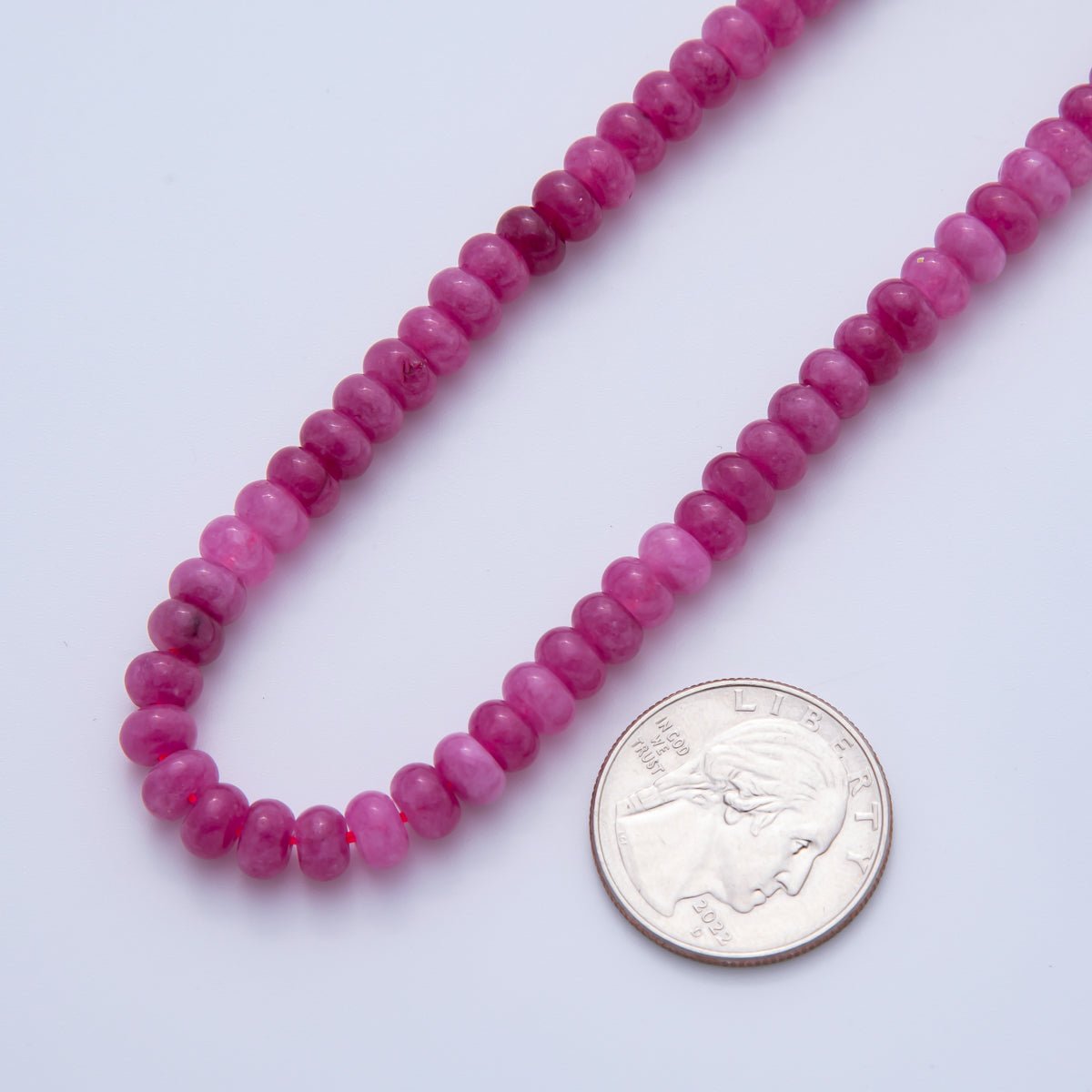 Natural Gemstone 4mm x 6mm Smooth Colorful Agate Rondelle Beads Strand Finding | WA - A3477 - WA - A3479, WA - A3517 - WA - A3526, WA - A3530 - WA - A3534 - DLUXCA