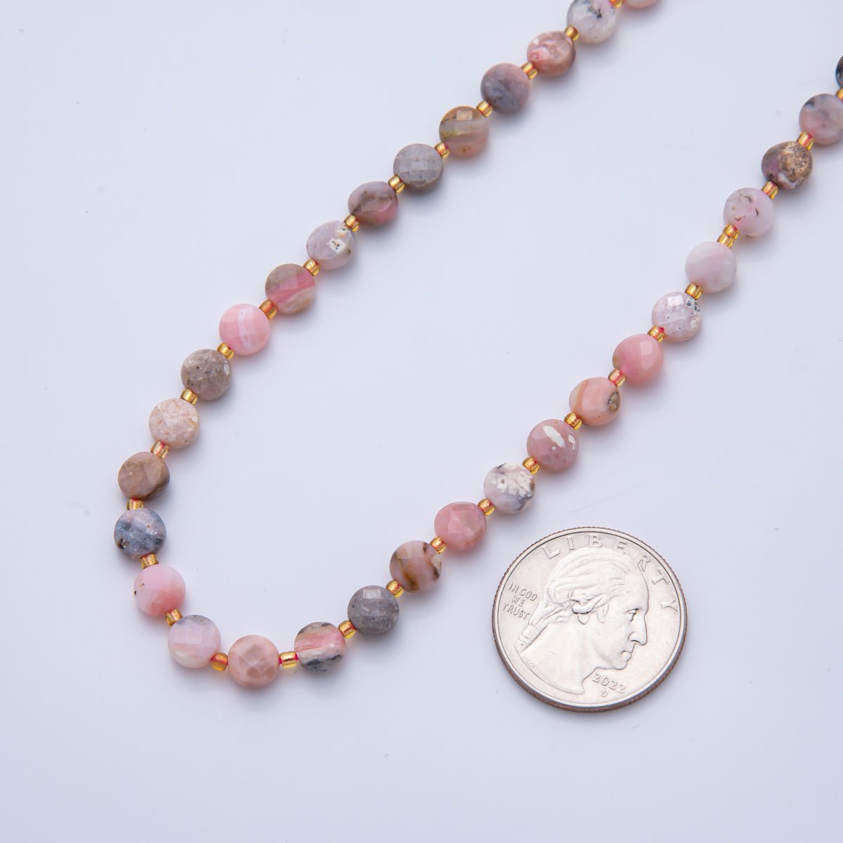 Natural Gemstone 6.5mm x 3.5mm Pomegranate Flower Beads Strand Finding | WA - A3564 WA - A3565, WA - A3568 - WA - A3570 - DLUXCA