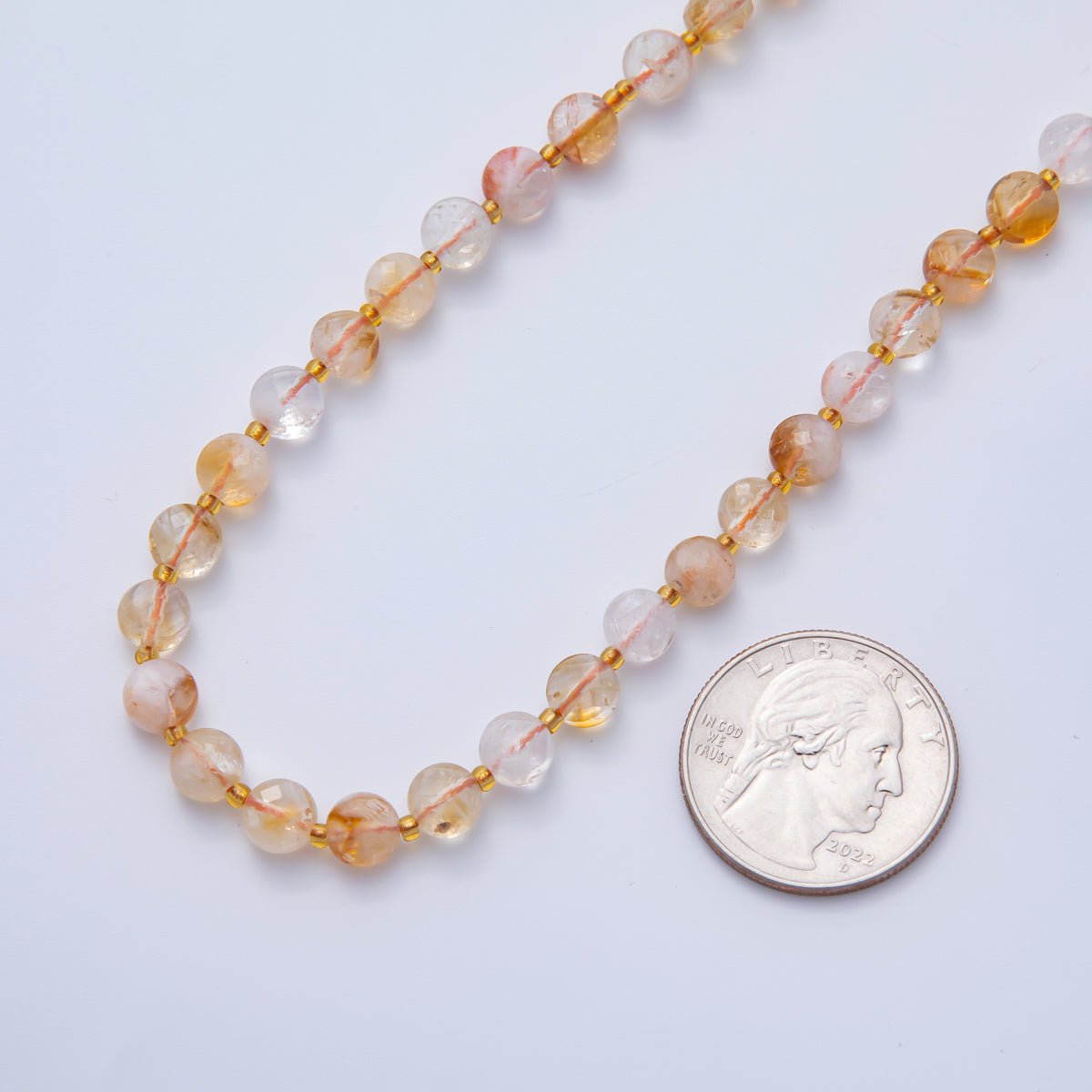 Natural Gemstone 6.5mm x 3.5mm Pomegranate Flower Beads Strand Finding | WA - A3564 WA - A3565, WA - A3568 - WA - A3570 - DLUXCA