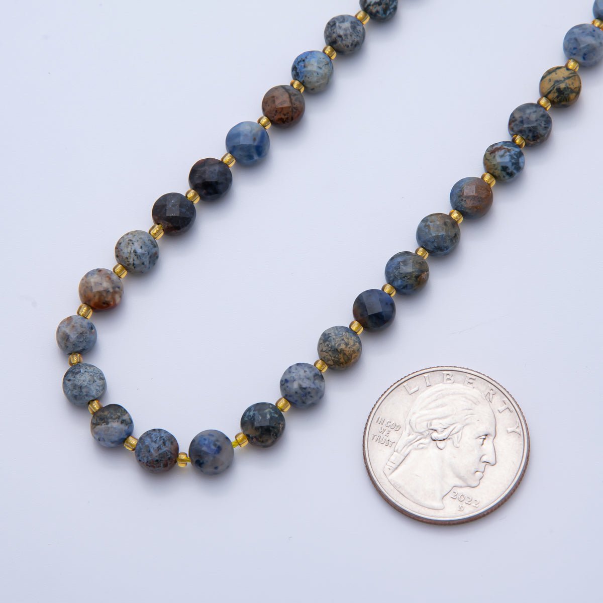 Natural Gemstone 6.5mm x 3.5mm Pomegranate Flower Beads Strand Finding | WA - A3564 WA - A3565, WA - A3568 - WA - A3570 - DLUXCA