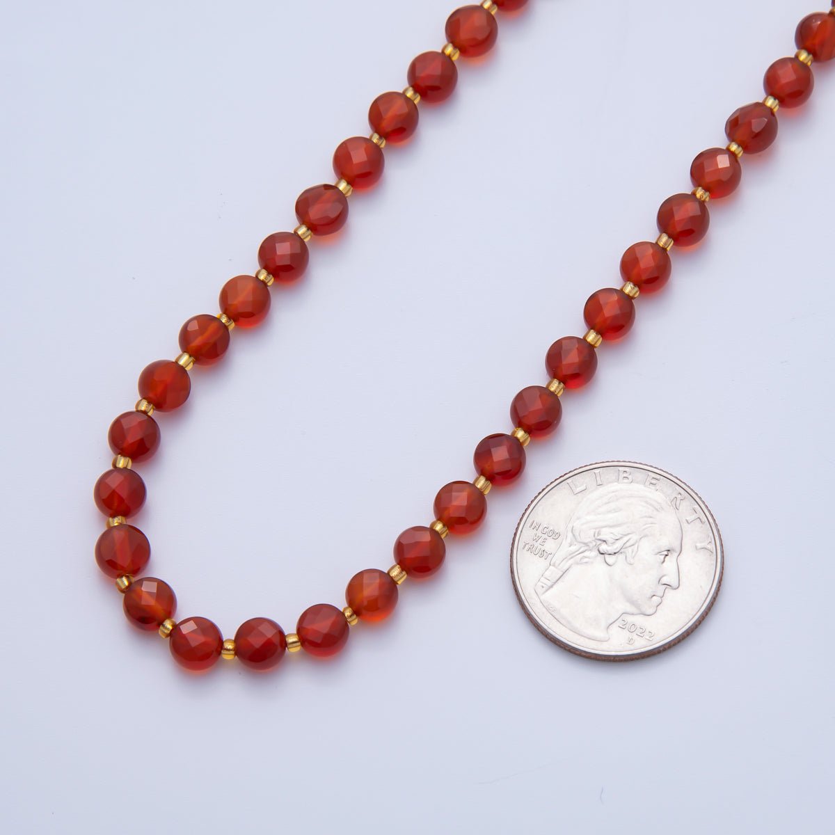 Natural Gemstone 6.5mm x 3.5mm Pomegranate Flower Beads Strand Finding | WA - A3564 WA - A3565, WA - A3568 - WA - A3570 - DLUXCA