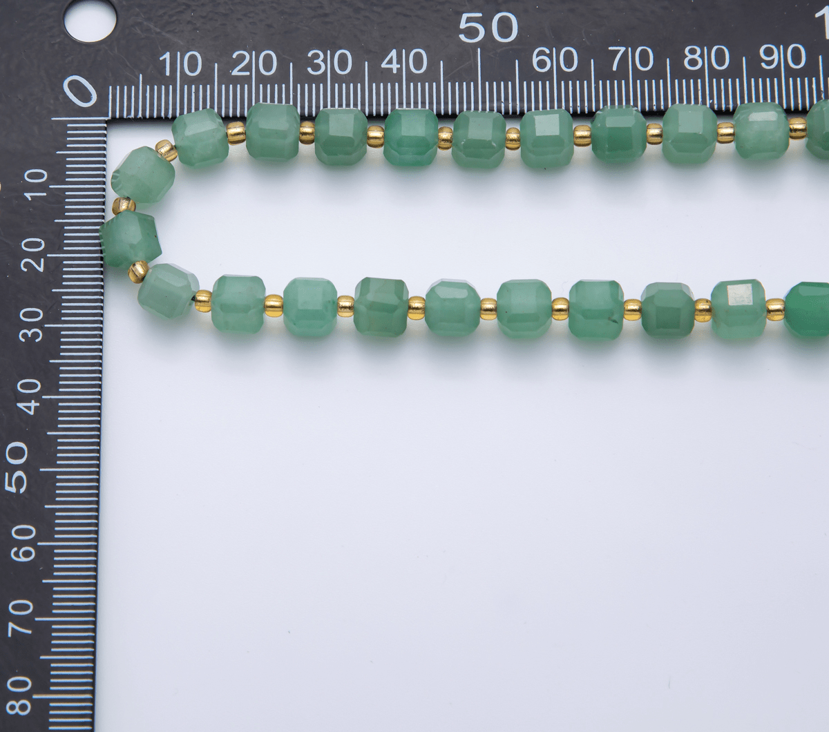 Natural Gemstone 6.5mm x 6.5mm Faceted Cube Dice Square Beads Strand Finding | WA - A3549 - WA - A3561 - DLUXCA