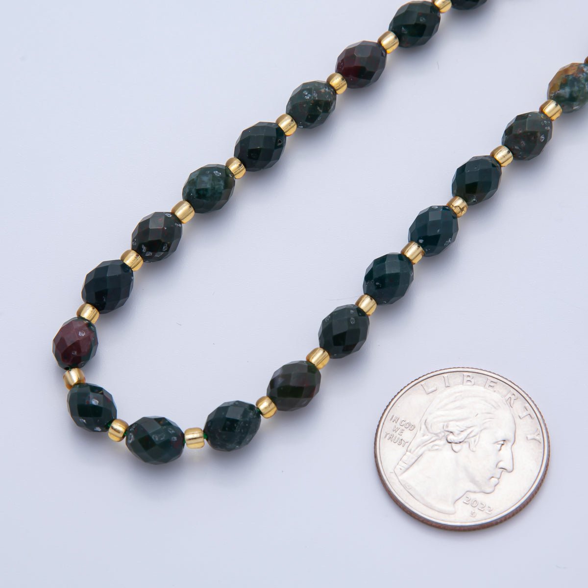 Natural Gemstone 6.5mm x 7.5mm Faceted Oval Beads Strand Finding | WA - A3577 - WA - A3584 - DLUXCA