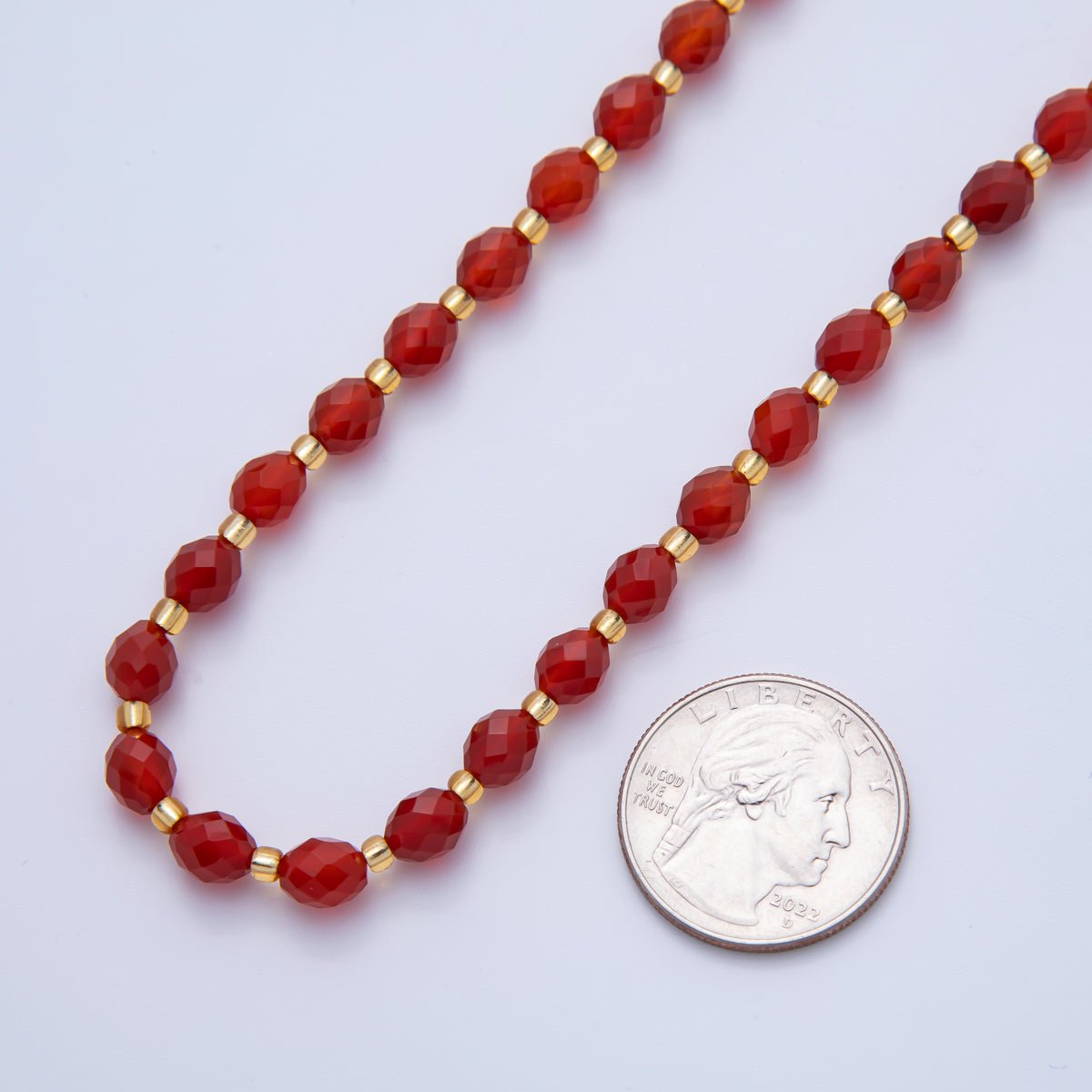 Natural Gemstone 6.5mm x 7.5mm Faceted Oval Beads Strand Finding | WA - A3577 - WA - A3584 - DLUXCA