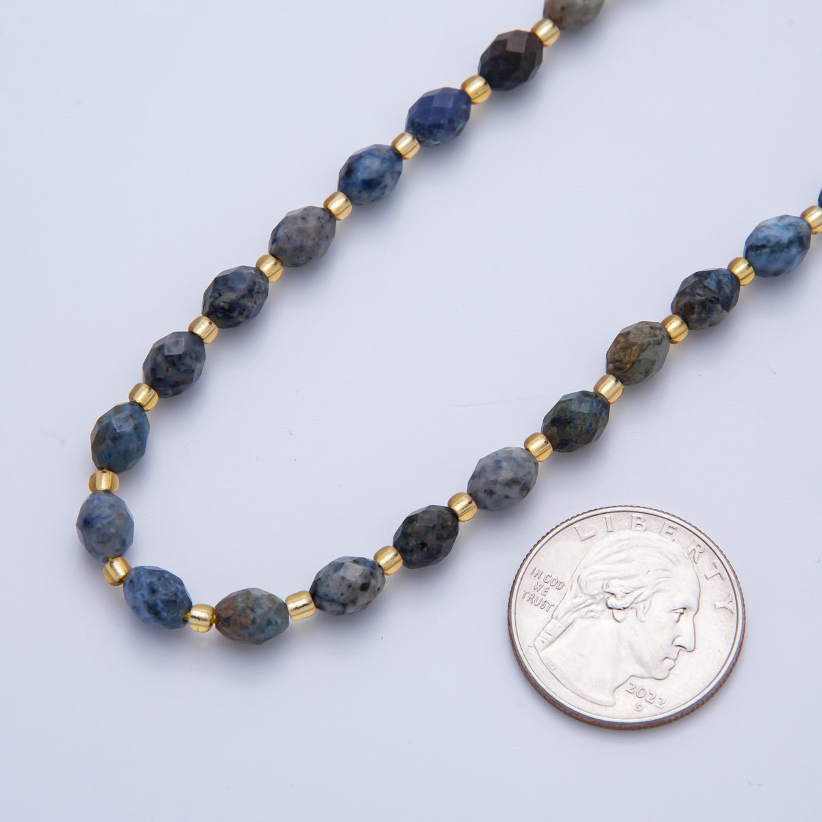 Natural Gemstone 6.5mm x 7.5mm Faceted Oval Beads Strand Finding | WA - A3577 - WA - A3584 - DLUXCA