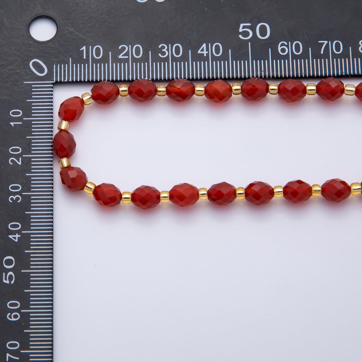 Natural Gemstone 6.5mm x 7.5mm Faceted Oval Beads Strand Finding | WA - A3577 - WA - A3584 - DLUXCA