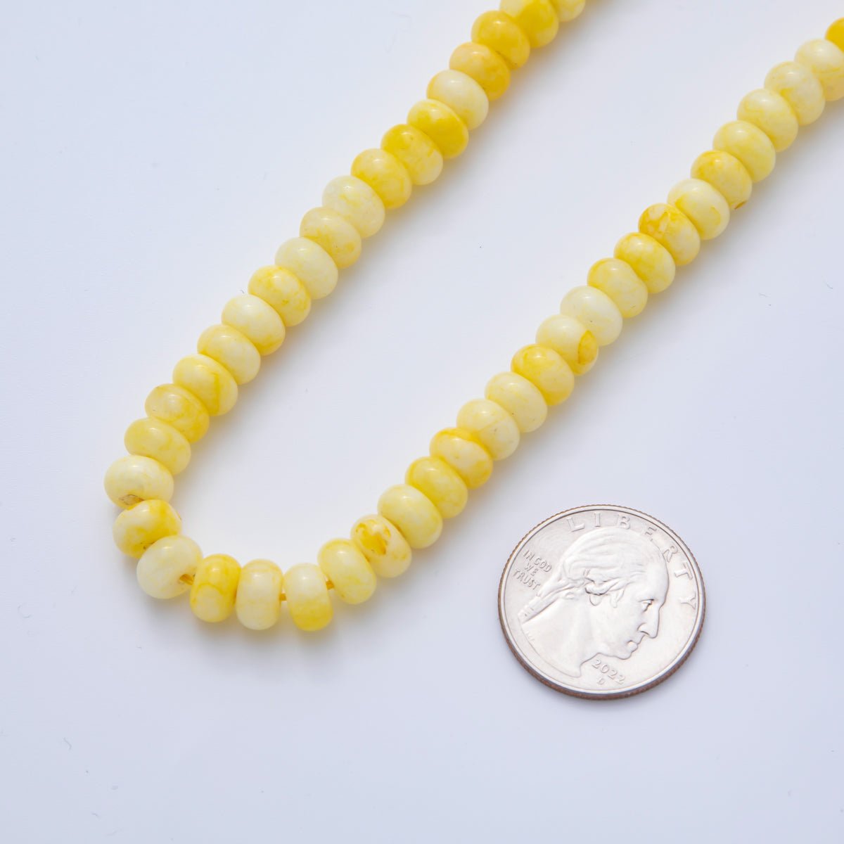 Natural Gemstone 8mm x 5mm Rondelle Loose Beads Strand Finding | WA - A3540 - WA - A3548 - DLUXCA