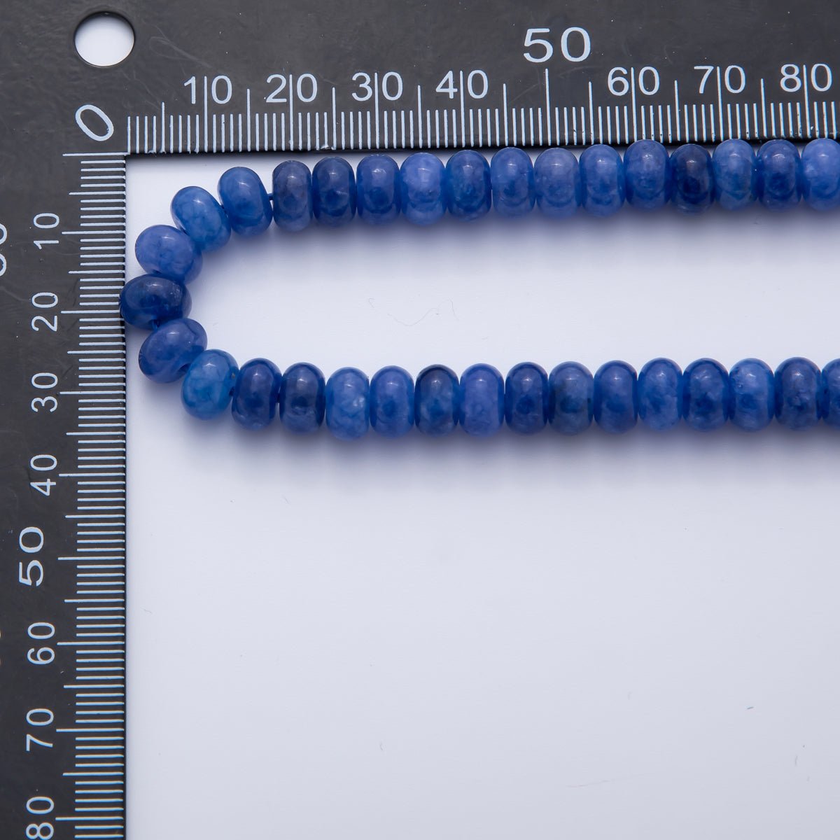 Natural Gemstone 8mm x 5mm Rondelle Loose Beads Strand Finding | WA - A3540 - WA - A3548 - DLUXCA