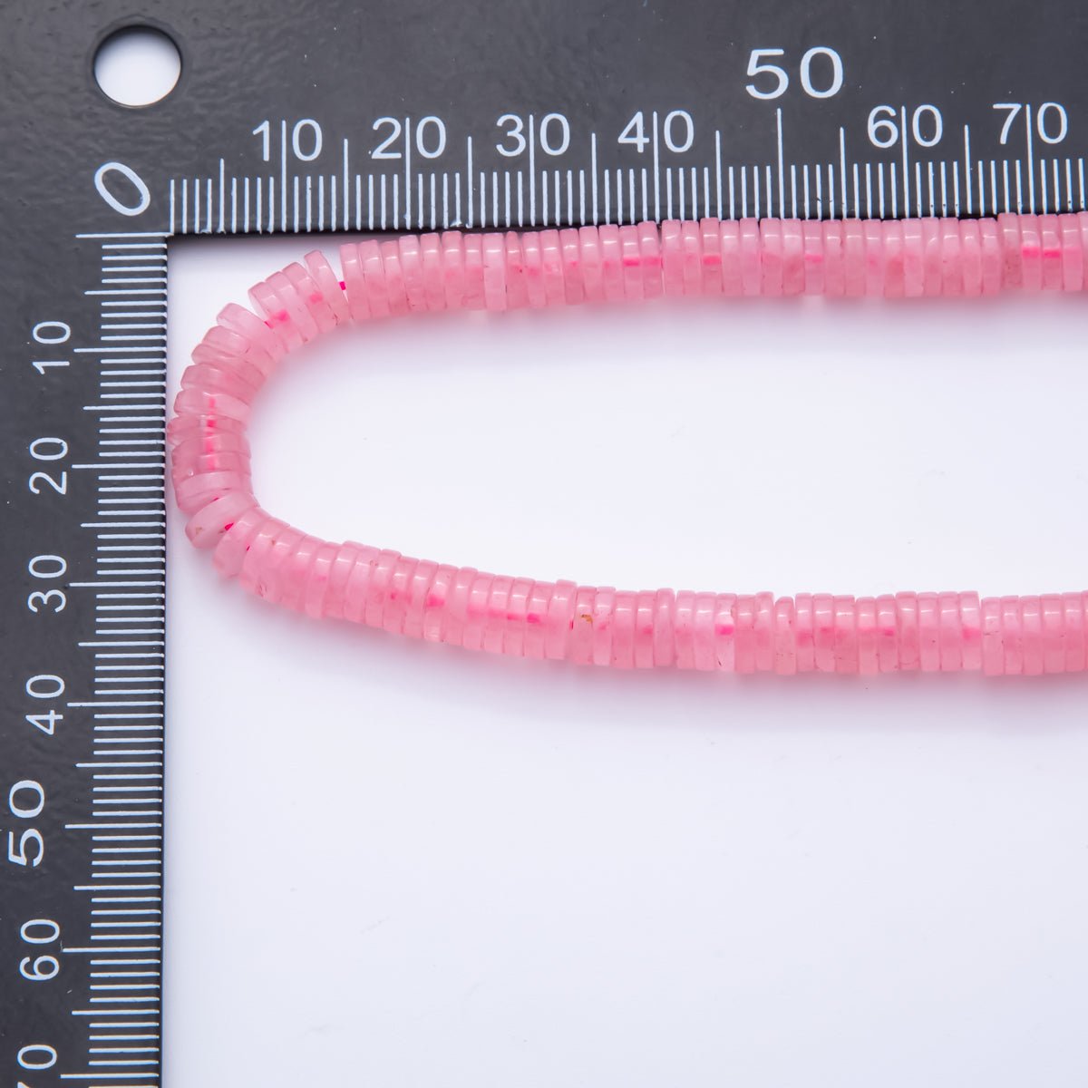 Natural Gemstone Heishi Beads 6mm x 1.5mm Flat Disc Coin Beads Strand Finding | WA - A3598 - WA - A3608 - DLUXCA