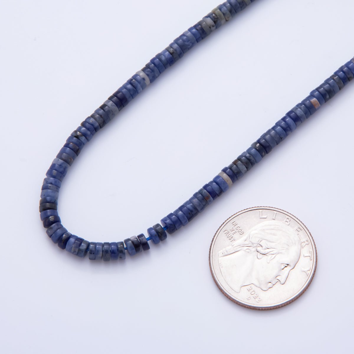 Natural Rondelle Beads Gemstone 4mm x 1.5mm Dark Mix Color Fall Winter Beads Strand Finding | WA - A3586 - WA - A3597 - DLUXCA