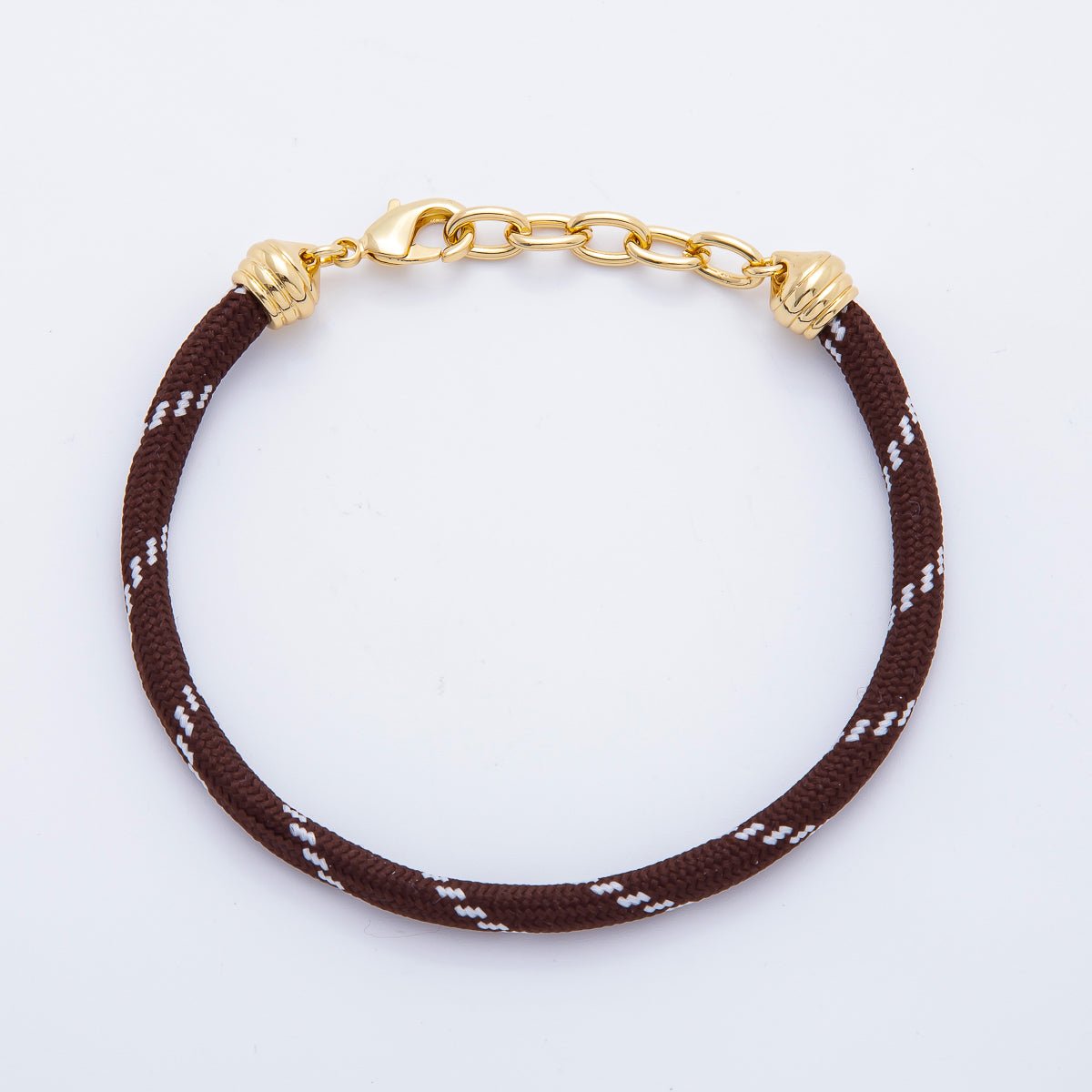 New Color 24K Gold Filled Summer Fall Cotton Cord Bracelet 8.4 inch | WA - 1922 ~ WA - 2034 - DLUXCA