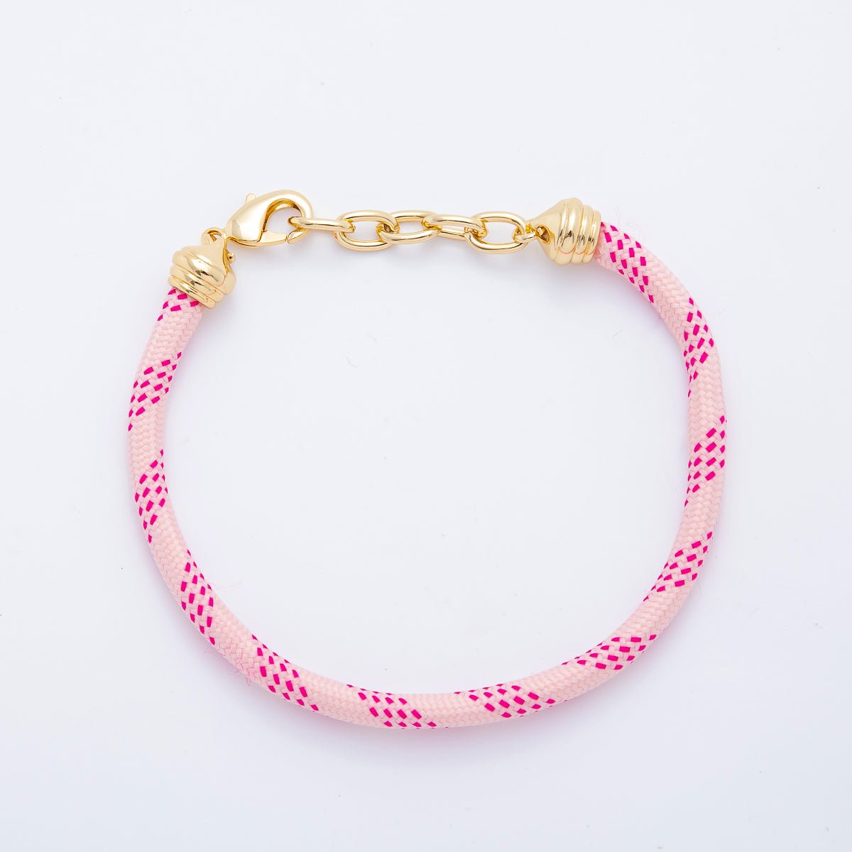 New Color 24K Gold Filled Summer Fall Cotton Cord Bracelet 8.4 inch | WA - 1922 ~ WA - 2034 - DLUXCA