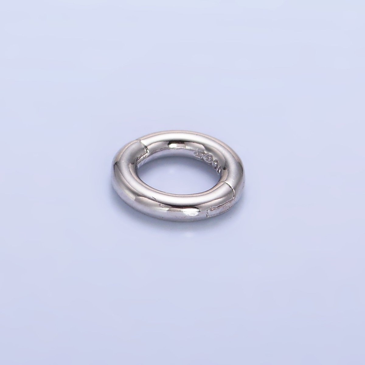 S925 Sterling Silver 7.8mm Pull Snap Gate Finding | SL - 539 - DLUXCA