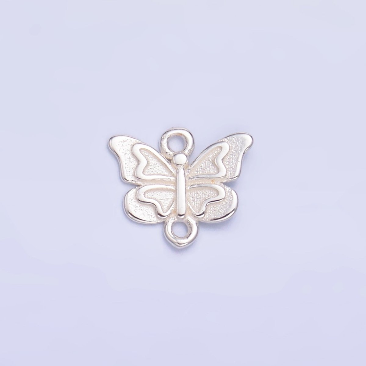 S925 Sterling Silver Butterfly Insect Connector in Gold & Silver | SL - 613 - DLUXCA
