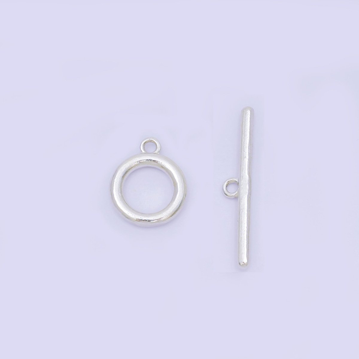 S925 Sterling Silver OT Clasp Dainty Toggle Clasps Closure Finding | SL - 651 - DLUXCA